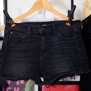 Black Hudson Jean cut-off shorts
